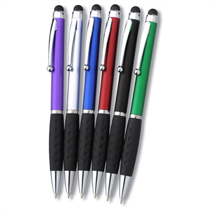 JD Colorful Stylus/Twist Metallic Pen