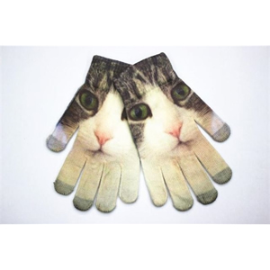 Knit Touch Screen Gloves - Full Color