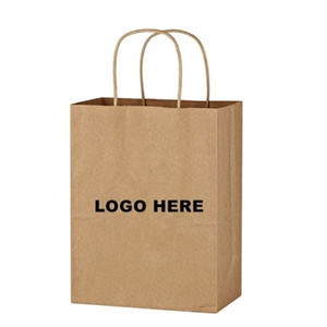 Kraft Paper Brown Shopping Gift Bag