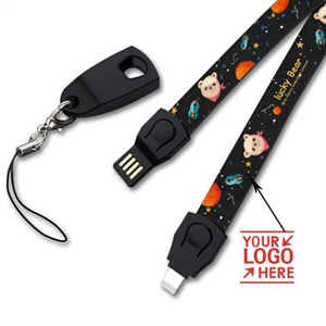 Lanyard Cell Phone Charging Data Cable