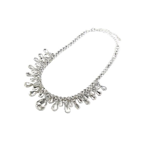 Luxury Drop-shape Rhinestone Crystal Necklace