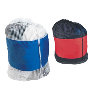 Mesh Laundry Bag with Panel