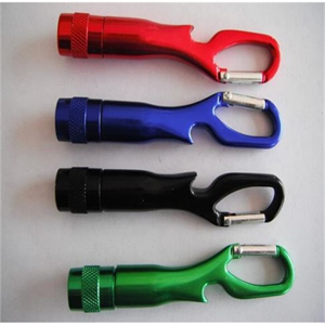 Mini Carabiner Clip Light with Bottle Opener