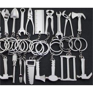 Mini Metal Tools Key Chain