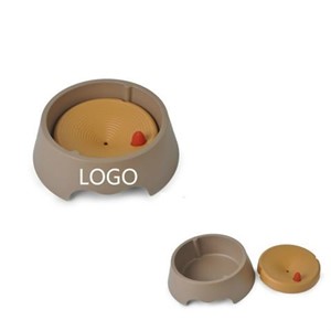 No Spill Drip-less Water Anti-choking Pet Water Bowl