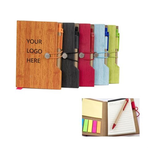 Notebook & Pen & Sticky Notes