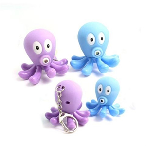 Octopus Led Keychain