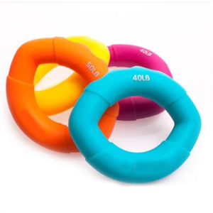 Olive Shape Silicone Hands Grip - 40lbs