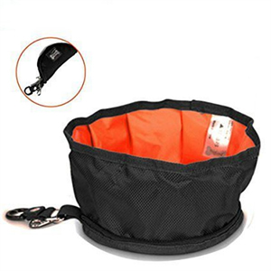 Outdoor Collapsible Portable Dog Food And Water Bowl