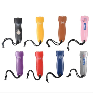 PU Leather Flashlight Keychain