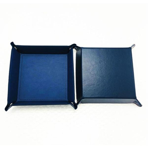 PU Leather Folding Tray