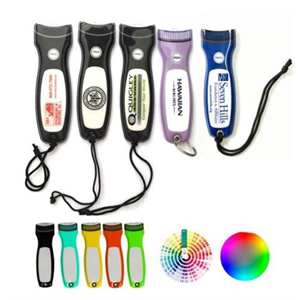 Pantone Matched LED Mini Flat Flashlight