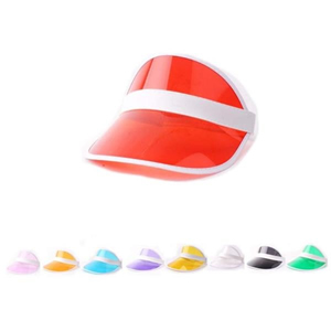 Plastic Sun Visor Hats