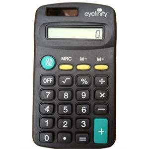 Portable 8 Digits Small Calculator With Solar Power