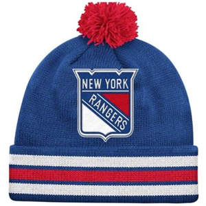 Printed Promotional Knit Beanie With Stripes