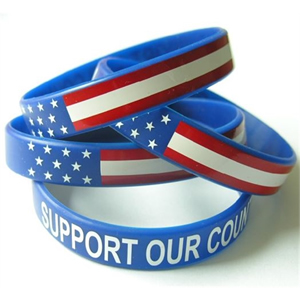 Printed Silicone Bracelet Silicone Wristband