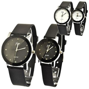 Quartz Watch Fashion Couple Wristwatch for Lovers - Silicon