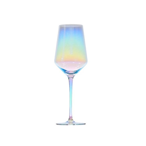 Rainbow Wine Glass
