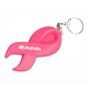 Ribbon Stress Reliever Key Chain