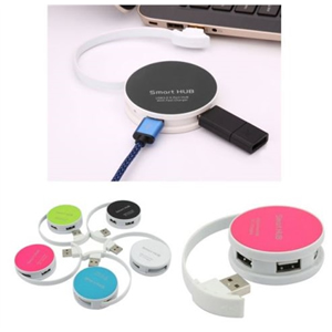 Round 4-PORT USB HUB