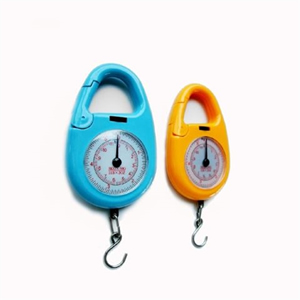Round Dial Weight Luggage Hanging Scale 10kg 22lb