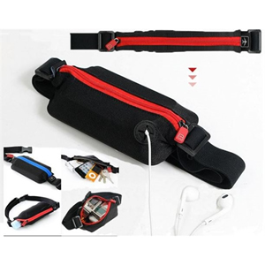 Running Band Sport Waist Bag with Zipper