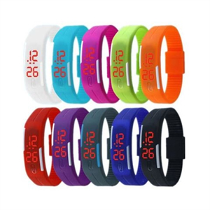 Silicone LED Sports Watch