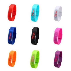 Silicone LED Wristwatch