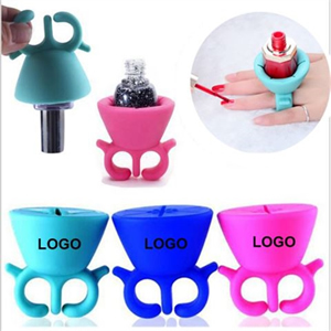 Silicone Nail Polish Bottle Holder
