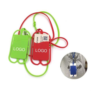 Silicone Phone Case/Phone Wallet with Lanyard