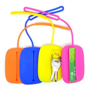 Silicone Pouch Purse Key Wallet