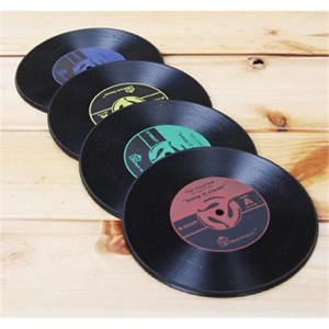 Silicone Record Coasters