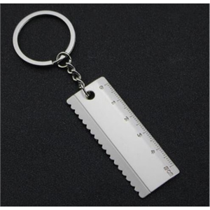 Small Ruler Letter Opener Key Ring