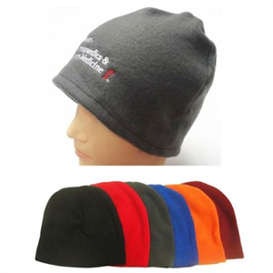 Solid Color Polar Fleece Beanie
