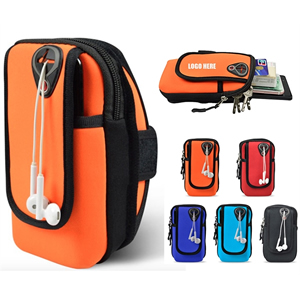 Sports Armbands W/ Double Multi-functional Pockets