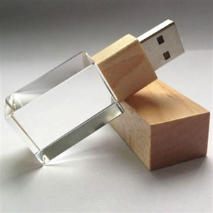 Square Crystal USB Flash Drive