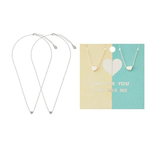 Tear & Share Heart Pendant Necklaces