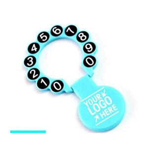 Temporary Stop Sign Parking Number Plate