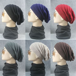 Trendy Warm Stripe Knit Beanie