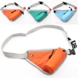 Triangle Waist Bag Fanny Pack with Water Bottle Holder