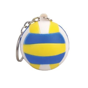 Volleyball Keychain/Stress Reliever