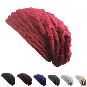 Warm Triangle Knit Beanie